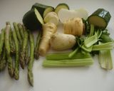 Foto del paso 2 de la receta: Arroz blanco y verde