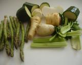 Foto del paso 2 de la receta: Arroz blanco y verde