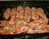 Foto del paso 5 de la receta: Berenjenas rellenas especiales, rápidas y gratinadas