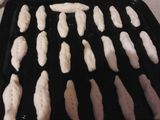 Palitos de queso y natilla