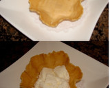 Foto del paso 1 de la receta: Tulipas rellenas de mousse de yogurt y helado