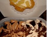 Foto del paso 2 de la receta: Tulipas rellenas de mousse de yogurt y helado
