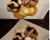 Foto del paso 3 de la receta: Tulipas rellenas de mousse de yogurt y helado