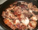 Foto del paso 2 de la receta: Conejo en salsa de almendras con su higadito