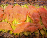 Foto del paso 1 de la receta: Rollo de calabacín y pollo