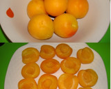 Foto del paso 1 de la receta: Albaricoques rellenos nevados