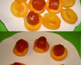 Foto del paso 2 de la receta: Albaricoques rellenos nevados