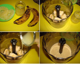 Foto del paso 1 de la receta: Helado de plátano y piña