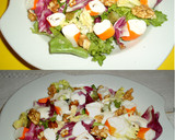 Foto del paso 2 de la receta: Ensalada con palitos de mar y salsa de yogur al jengibre