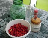 Foto del paso 1 de la receta: Cerezas ecológicas con aguardiente