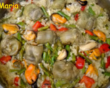 Foto del paso 6 de la receta: Arroz con mejillones y un toque de curry