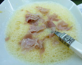 Foto del paso 1 de la receta: Tortilla francesa de jamón york