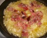 Foto del paso 2 de la receta: Revuelto de huevos con jamón íberico y calabacines