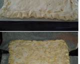 Foto del paso 3 de la receta: Coca de hojaldre con crema, almendras y piñones