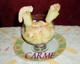 Foto del paso 4 de la receta: Cóctel de melón y langostinos