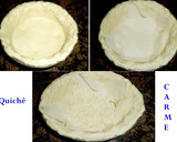 Foto del paso 1 de la receta: Quiché individual de espinacas y espárragos