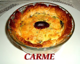 Foto del paso 6 de la receta: Quiché individual de espinacas y espárragos