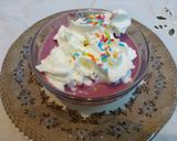 Foto del paso 4 de la receta: Batido de cerezas con fideos de colores