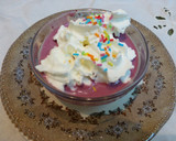 Foto del paso 4 de la receta: Batido de cerezas con fideos de colores