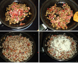 Foto del paso 2 de la receta: Tartar de arroces con jamón y champiñones