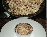 Foto del paso 3 de la receta: Tartar de arroces con jamón y champiñones