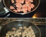 Foto del paso 1 de la receta: Ensalada con tacos de solomillo agridulces