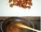 Foto del paso 3 de la receta: Ensalada con tacos de solomillo agridulces