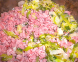 Foto del paso 1 de la receta: Pimientos italianos rellenos de salchichas