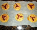 Foto del paso 3 de la receta: Bocaditos de hojaldre de jamón y sésamo