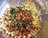 Foto del paso 6 de la receta: Ensalada de garbanzos, canónigos y remolacha con vinagreta de cilantro