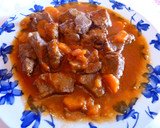 Foto del paso 2 de la receta: Carne guisada con zanahorias