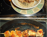 Foto del paso 4 de la receta: Brochetas de pollo con salsa de soja, miel y sésamo