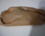 Foto del paso 3 de la receta: Cola de merluza en papillote con puré de patatas meditérraneo