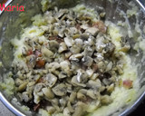 Foto del paso 3 de la receta: Pastel de berza con bacon y champiñones