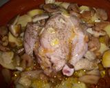 Foto del paso 2 de la receta: Picantón relleno de foie de atún y setas silvestres