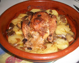 Foto del paso 3 de la receta: Picantón relleno de foie de atún y setas silvestres