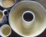 Foto del paso 3 de la receta: Bica gallega de vainilla con baño de chocolate, coñac y almendras