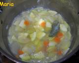 Foto del paso 7 de la receta Albóndigas  de atún, requesón y calabacín blanco en salsa
