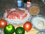 Lentejas picantes con cerdo