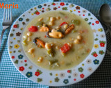 Foto del paso 7 de la receta: Sopa de garbanzos con mejillones