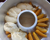 Foto del paso 5 de la receta: Tarta savarín de melocotones y azúcar moreno