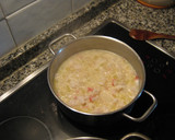 Foto del paso 3 de la receta: Calabacín relleno de arroz al curry