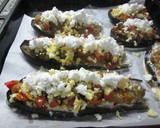 Foto del paso 7 de la receta: Berenjenas rellenas con verduras y ricotta