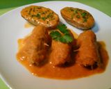Foto del paso 6 de la receta: Revoltillo de lomo con jamón 