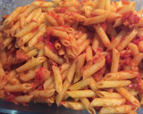 Foto del paso 8 de la receta: Macarrones con salsa de tomate y chorizo picante 