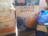 Galletas de avena, nueces y coco sin huevo