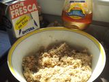 Galletas de avena, nueces y coco sin huevo