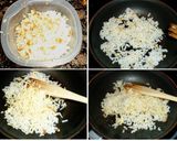 Foto del paso 1 de la receta: Salmón al albariño con timbal de arroz con queso y nueces