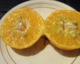 Foto del paso 1 de la receta: Mermelada de mandarina y bananas