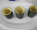 Foto del paso 2 de la receta: Cilindros de calabacín rellenos
